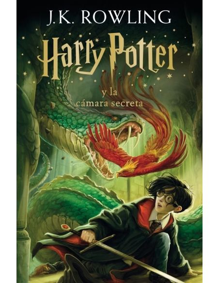 Harry Potter y la cámara secreta [edición con la portada ilustrada por Johnny Duddle] 2)