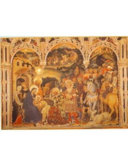 Cartel 49X68  614-Cr. Nº 3 Adoracion De Los Reyes Magos