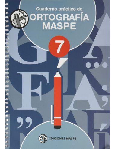 Cuaderno Practico De Ortografia Maspe 7