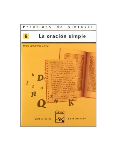 Prácticas sintaxis 6. La oración simple