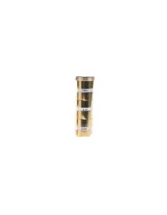 882/D Crismeras - Vasetto triplo metallo Ø 2,6 cm. Dorato