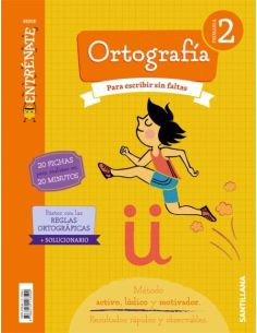 Cuaderno Ortografia Serie Entrenate 2 Primaria