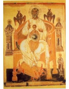 Cartel 49X68  614-Cr. Nº 10 Dios Padre E Hijo Icono