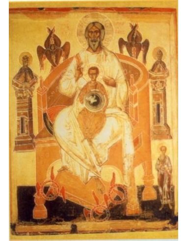 Cartel 49X68  614-Cr. Nº 10 Dios Padre E Hijo Icono