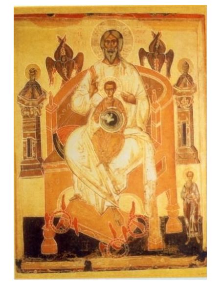 Cartel 49X68  614-Cr. Nº 10 Dios Padre E Hijo Icono