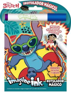 Stitch - Rotulador Magico - Libro De Colorear Y Actividades Con Rotulador Magico