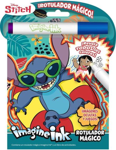 Stitch - Rotulador Magico - Libro De Colorear Y Actividades Con Rotulador Magico