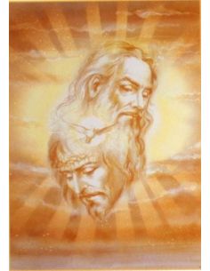 Cartel 49X68  614-Cr. Nº 6 Dios Padre E Hijo