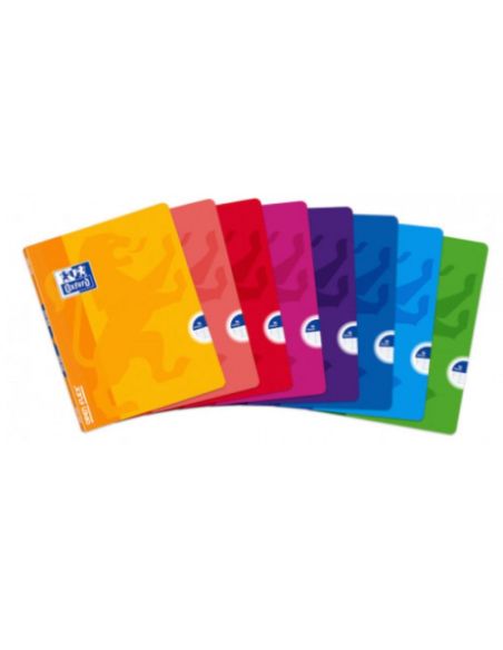 Libreta Grapada Oxford A5+ 48 Hojas Cuadricula 6x6