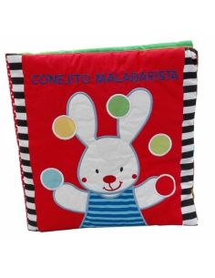 Libro De Tela Interactivo: Conejito Malabarista