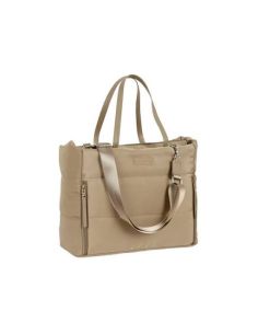 Bolso Escolar Safta Moos Cápsula Camel Neceser Triple + 2 Compartimentos 220X20X130 Mm