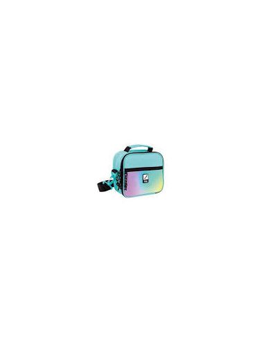 Bolsa Isotérmica Porta Alimentos Con 3 Recipientes (3,5 L) Serie Sunset Turquesa