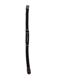 Pulsera Acero Negra Virgen Del Pilar