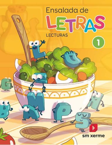 Lecturas. Ensalada De Letras. 1 Primaria. Xerme.
