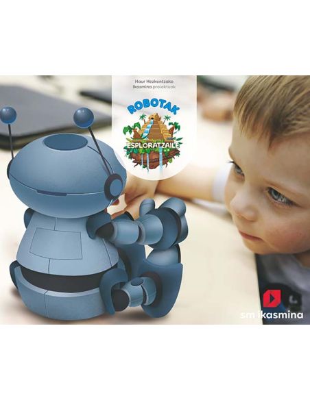 Robotak. 3 Maila. Esploratzaile
