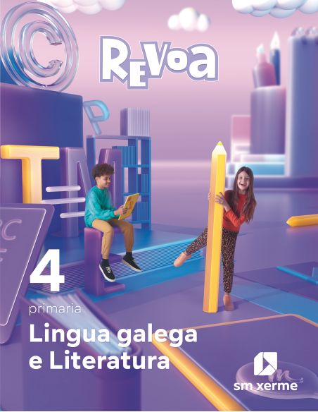 Lingua Galega E Literatura. 4 Primaria. Revoa