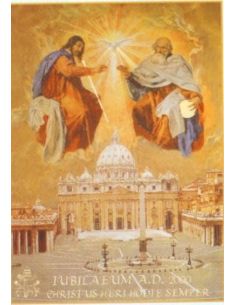 Cartel 49X68  614-Cr. Nº 5 Vaticano Espiritu Santo