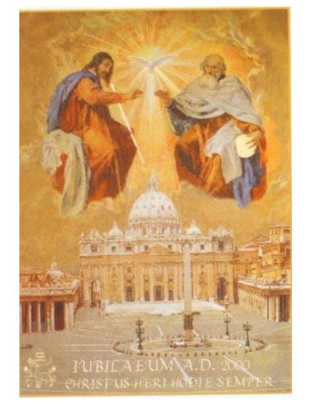 Cartel 49X68  614-Cr. Nº 5 Vaticano Espiritu Santo
