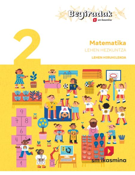 Matematika. 2 Lehen Hezkuntza. Hiruhilekoa. Begiradak