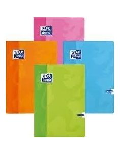 Libreta Oxford Grapas A4 48 Hojas Pauta 3,5 Oxford Colores Surtidos