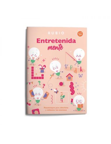 Entretenidamente. pasatiempos para divertirse y estimular las neuronas (4-5 años