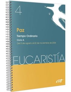 Paz - Tiempo Ordinario. Ciclo A - 2 De Agosto Al 22 De Noviembre 2026