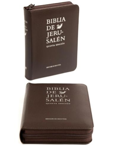 (5 Ed) Biblia De Jerusalen Bolsillo Modelo 3 Cremallera