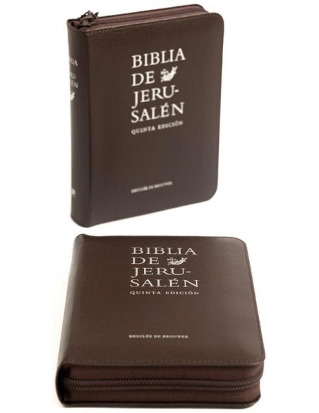 (5 Ed) Biblia De Jerusalen Bolsillo Modelo 3 Cremallera
