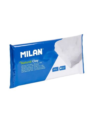 Arcilla natural secado al aire, blanca (400 g) Milán