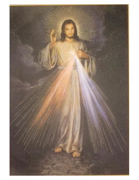 Cartel 49X68  614-Cr. Nº 11 Jesus Misericordia