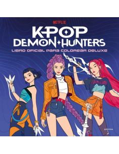 Kpop Demon Hunters - Libro Oficial Para Colorear Deluxe