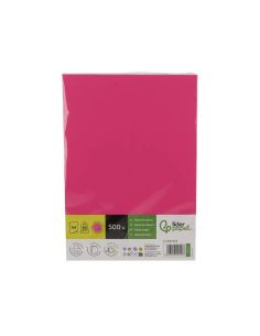 Papel color liderpapel din a4 80 gr rosa intenso paquete de 500 hojas. 2