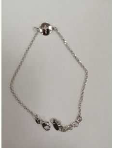 Pulsera Plata Ley Cruz 10Mm C/Caja