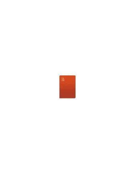 Libreta Plus Cuarto 50 hojas 90 gr Pauta 3,5 mg Naranja