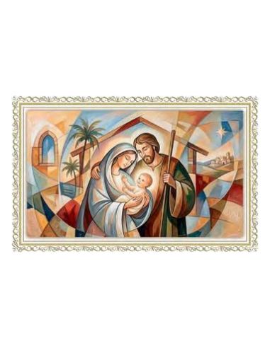 Christmas calidad estampado oro caliente nº45 10x15cm con sobre