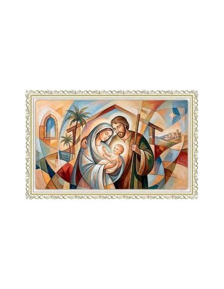 Christmas calidad estampado oro caliente nº45 10x15cm con sobre