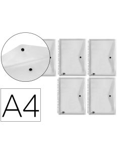 Carpeta Liderpapel Dossier Broche 36664 Polipropileno Din A4 **unidades sueltas**