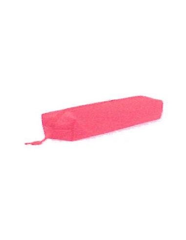 Estuche Portatodo Poliester personalizado Rojo Cremallera y Tirador