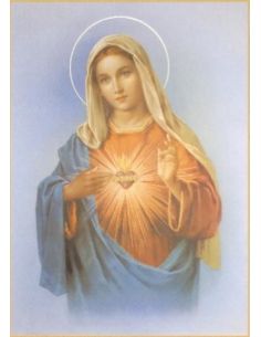 Cartel 49X68  614-Cr. Nº 24 Corazon De Maria