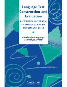 Language Test Construction and Evaluation