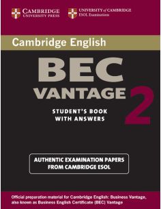 Cambridge BEC Vantage 2 Student's Book with Answers