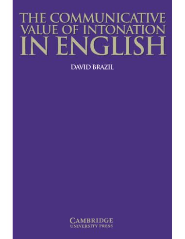 The Communicative Value of Intonation in English Book