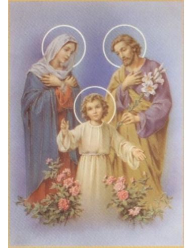 Cartel 49X68  614-Cr. Nº 25 Sagrada Familia