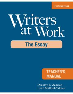Writers at Work Teacher's Manual
