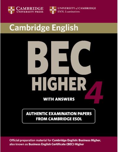 Cambridge BEC 4 Higher Student's Book with answers