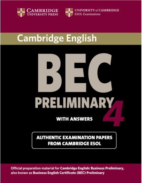 Cambridge BEC 4 Preliminary Student's Book with answers