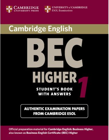 Cambridge BEC Higher 1