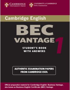 Cambridge BEC Vantage 1