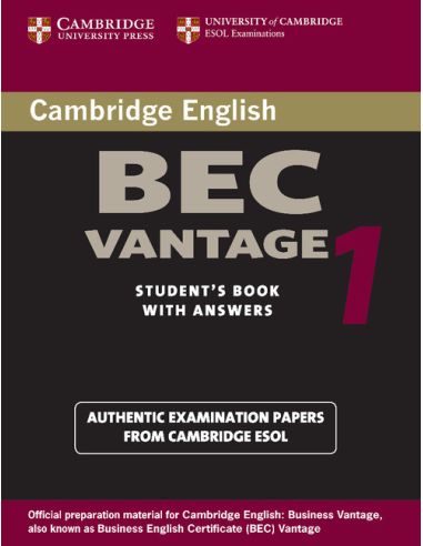 Cambridge BEC Vantage 1