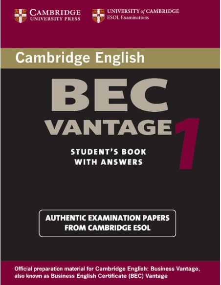 Cambridge BEC Vantage 1